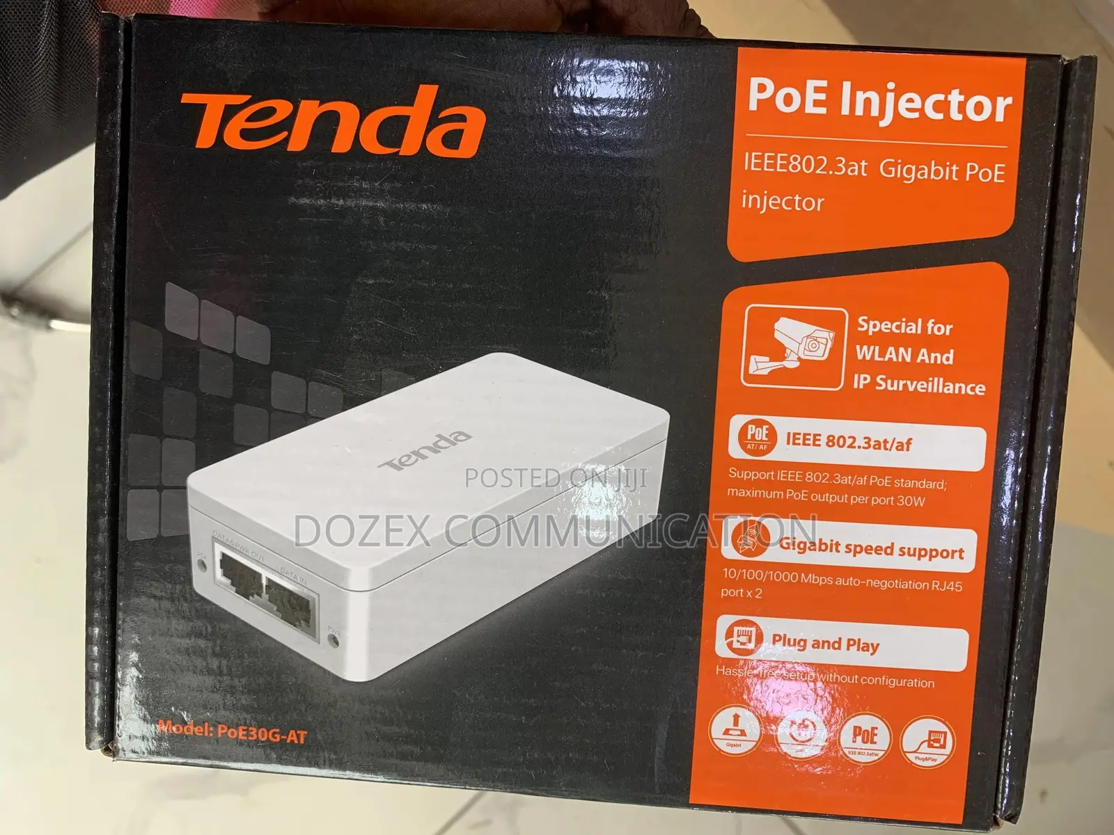 Tenda Poe Injector Gigabit