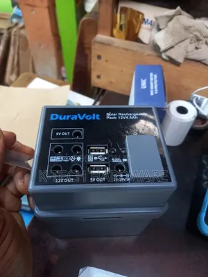 Duravolt SPR-1245 Solar Rechargeable Pack Ups for Wi-Fi Routers