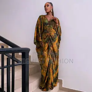 Ruched Boubou Dress
