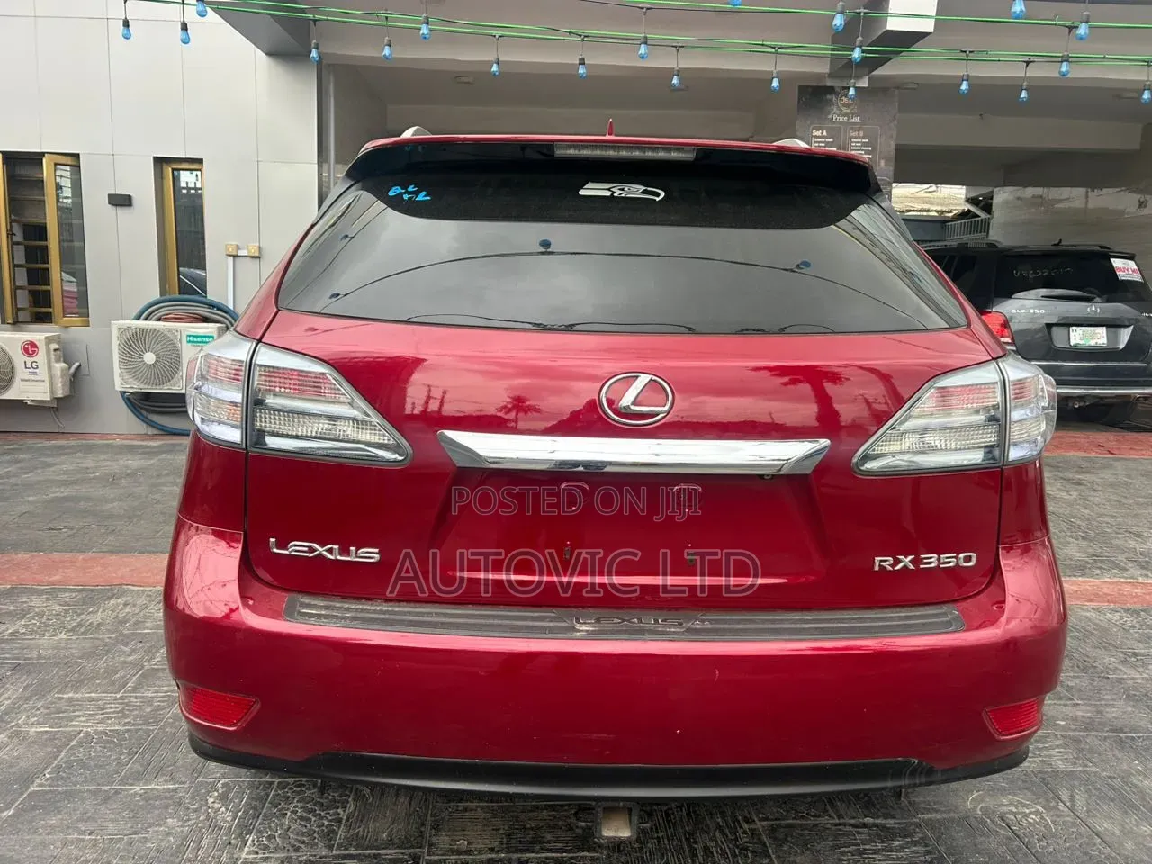 Lexus RX 2010 Red