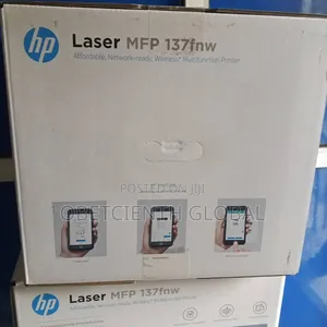 Hp
Laser MFP 137fnw Affordable, Wireless, Multifunction Printer