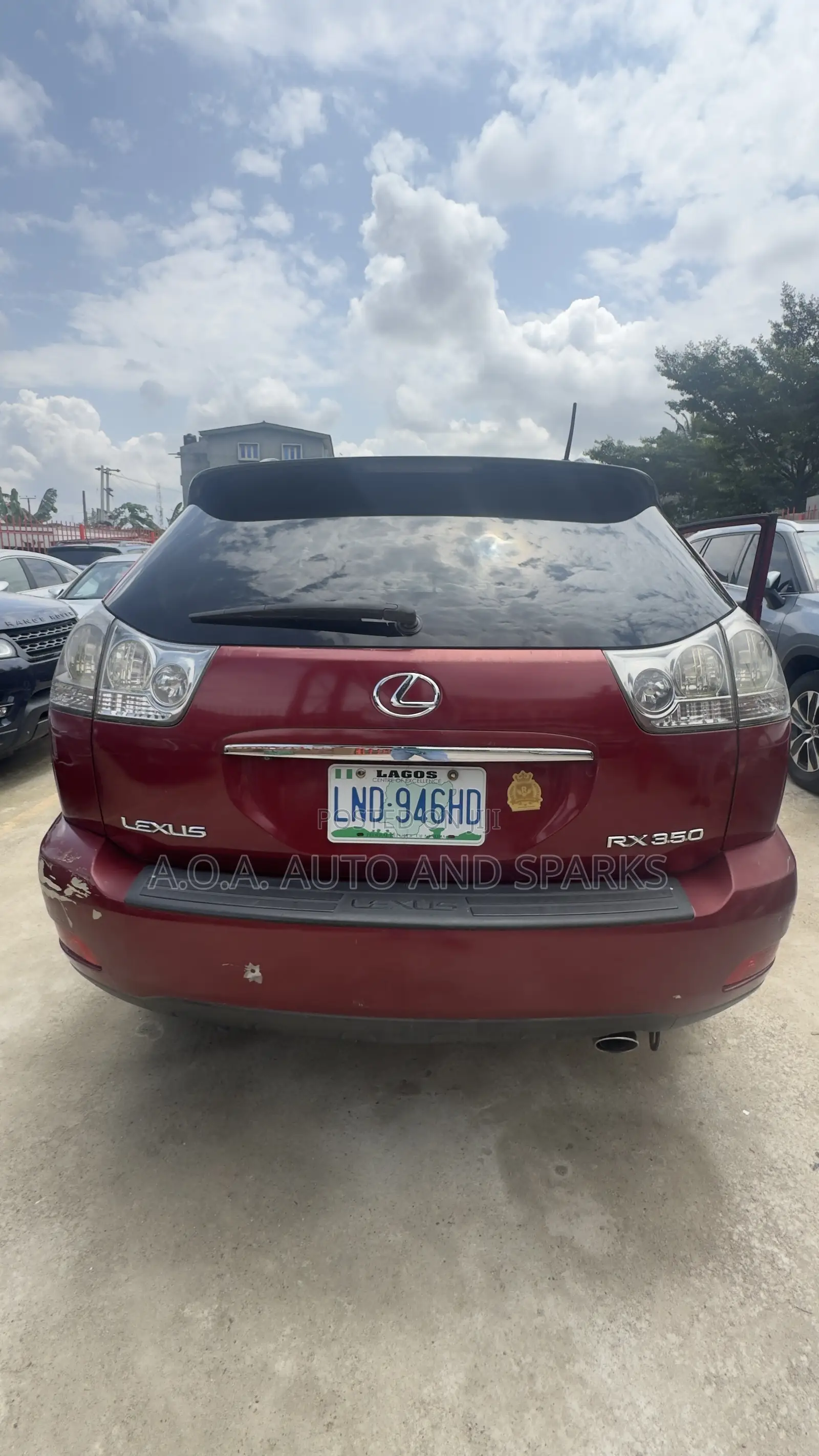 Lexus RX 2008 Red