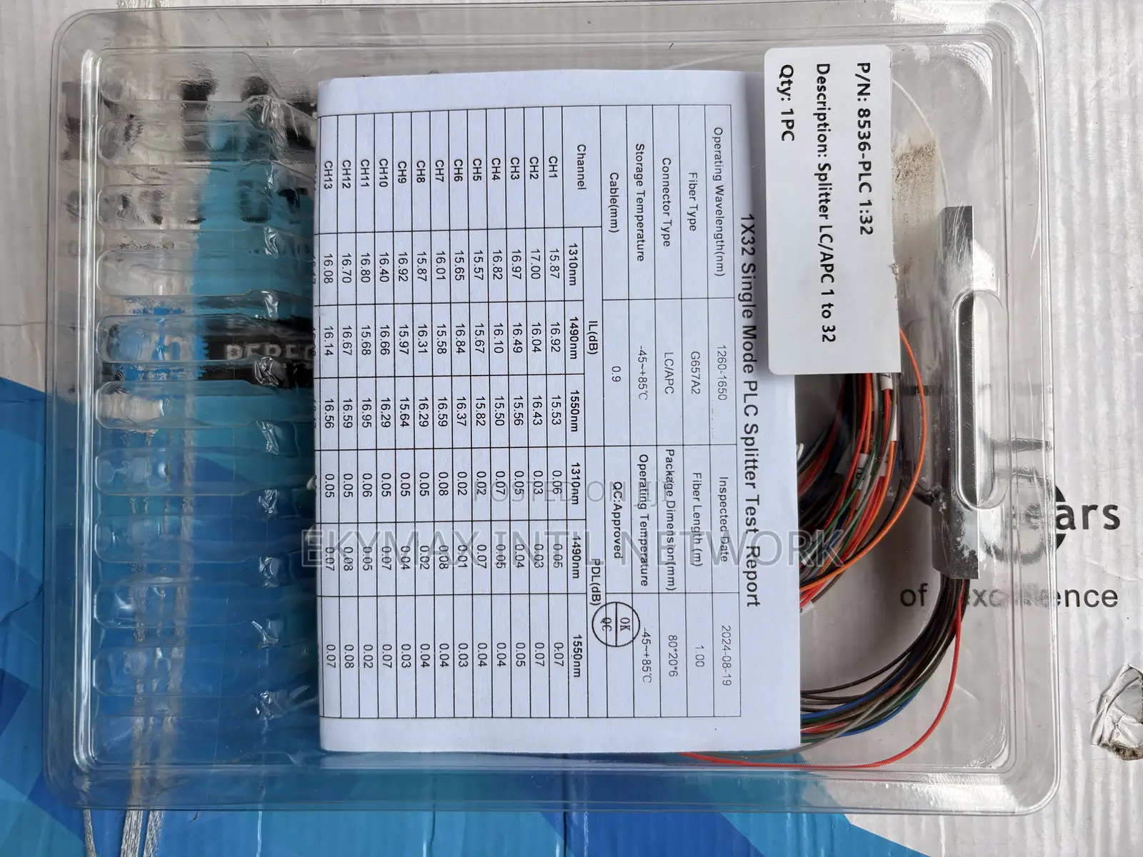 Lc/Apc Splitters 1/ 32 Fibers