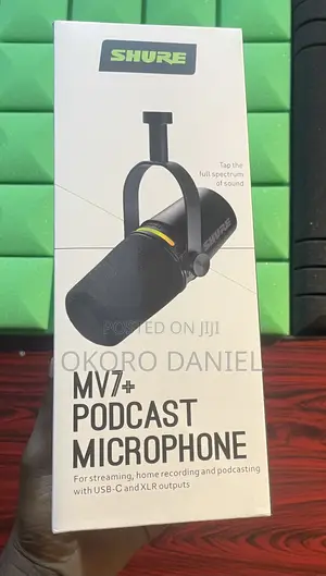 Shure Mv7+ Podcast Microphone