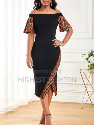 Petal Sleeve Off Shoulder Dress