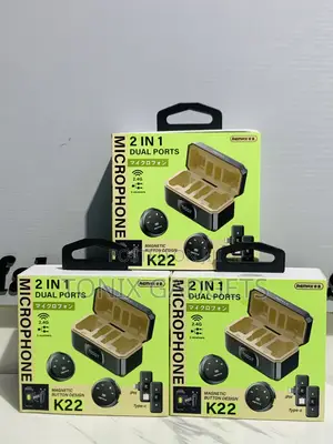 Remax 2 in 1 Dual Port Microphone