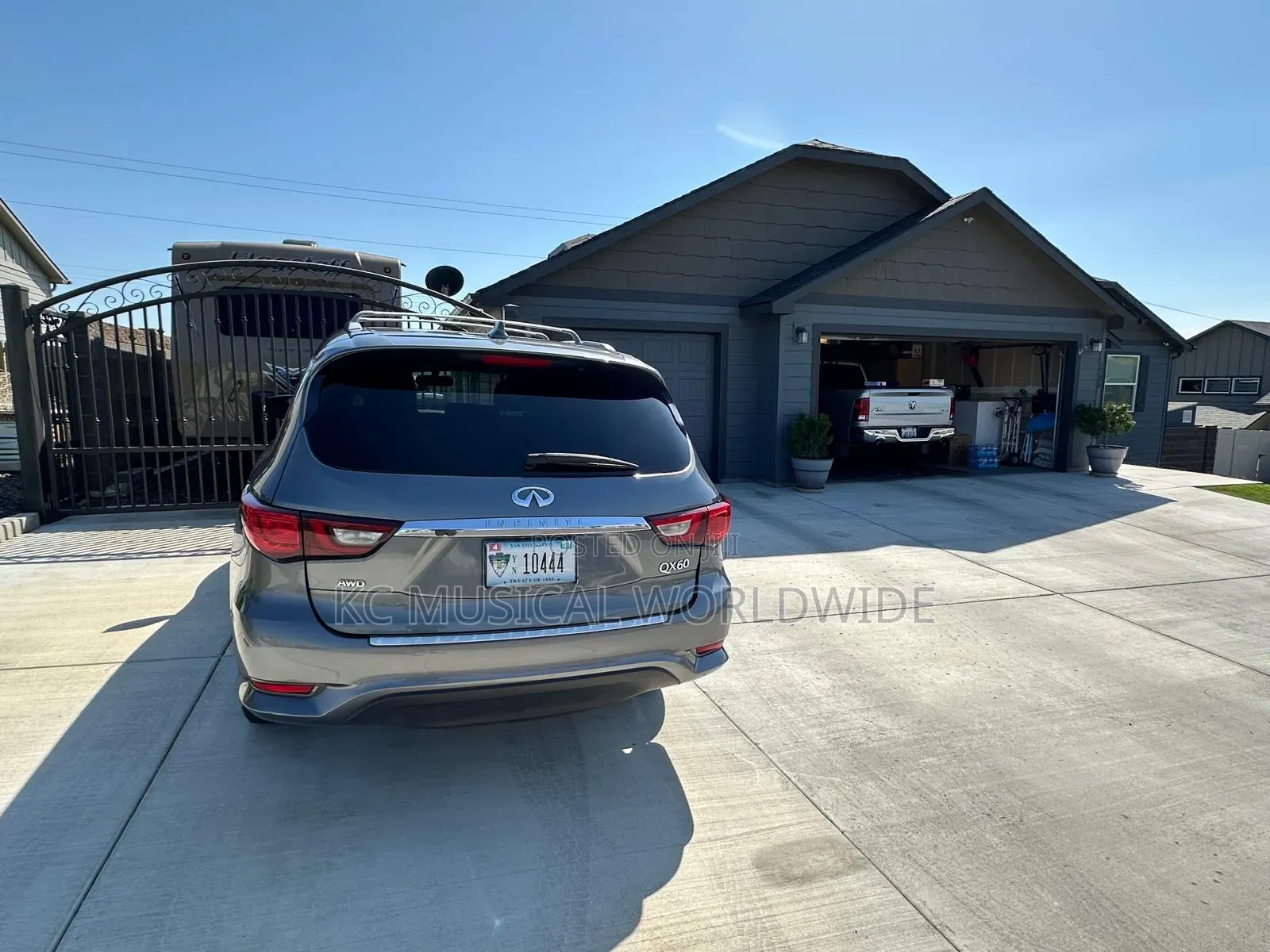 Infiniti QX60 2017 Gray
