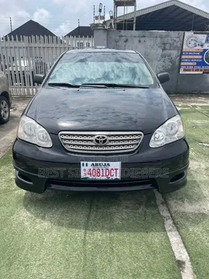 Toyota Corolla 2007 Black