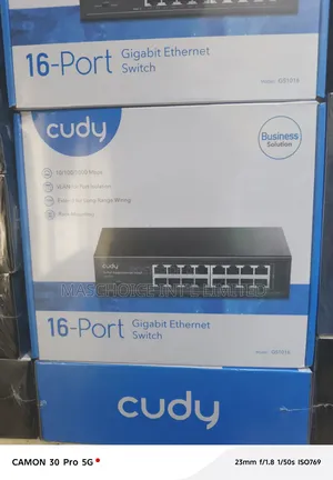 Cudy Gs1016 16 Port Gigabit Ethernet Network Unmanaged Switch