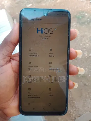 Tecno Pop 8 128 GB Gray