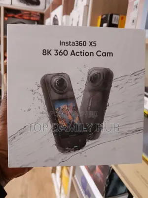 Insta360 X5 360° Action Camera |72mp |Waterproof |Ai Stabilization