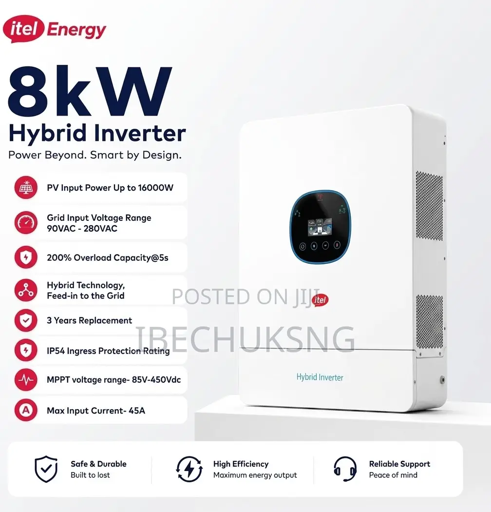 Itel 8kw Hybrid Inverter