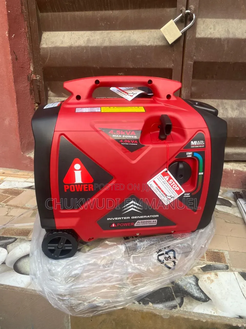 4.5kva Ipower Soundproof Generator.