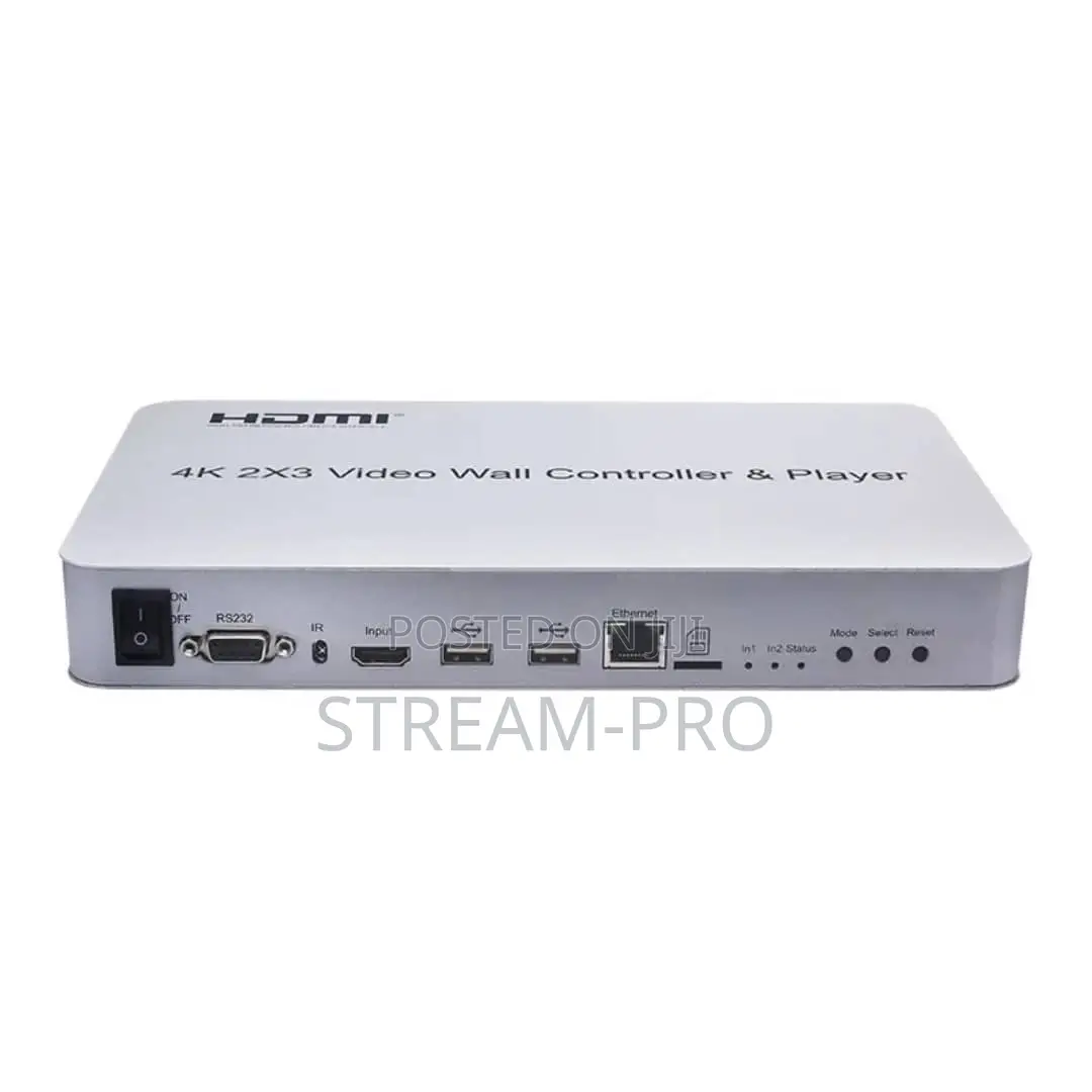 2x3 Video Wall Controller With Player