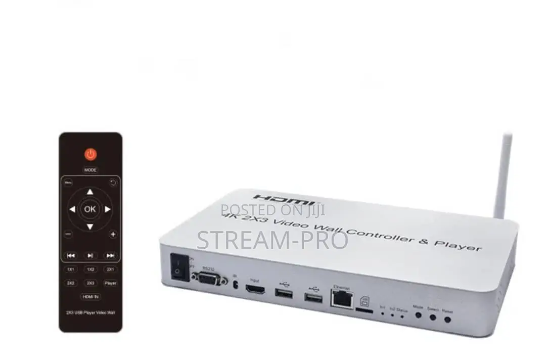 2x3 Video Wall Controller With Player