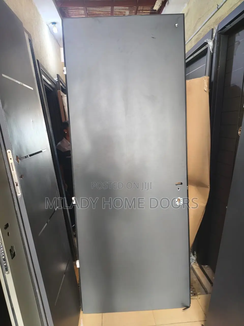 Madrid Plain Israeli Security Door 3ft