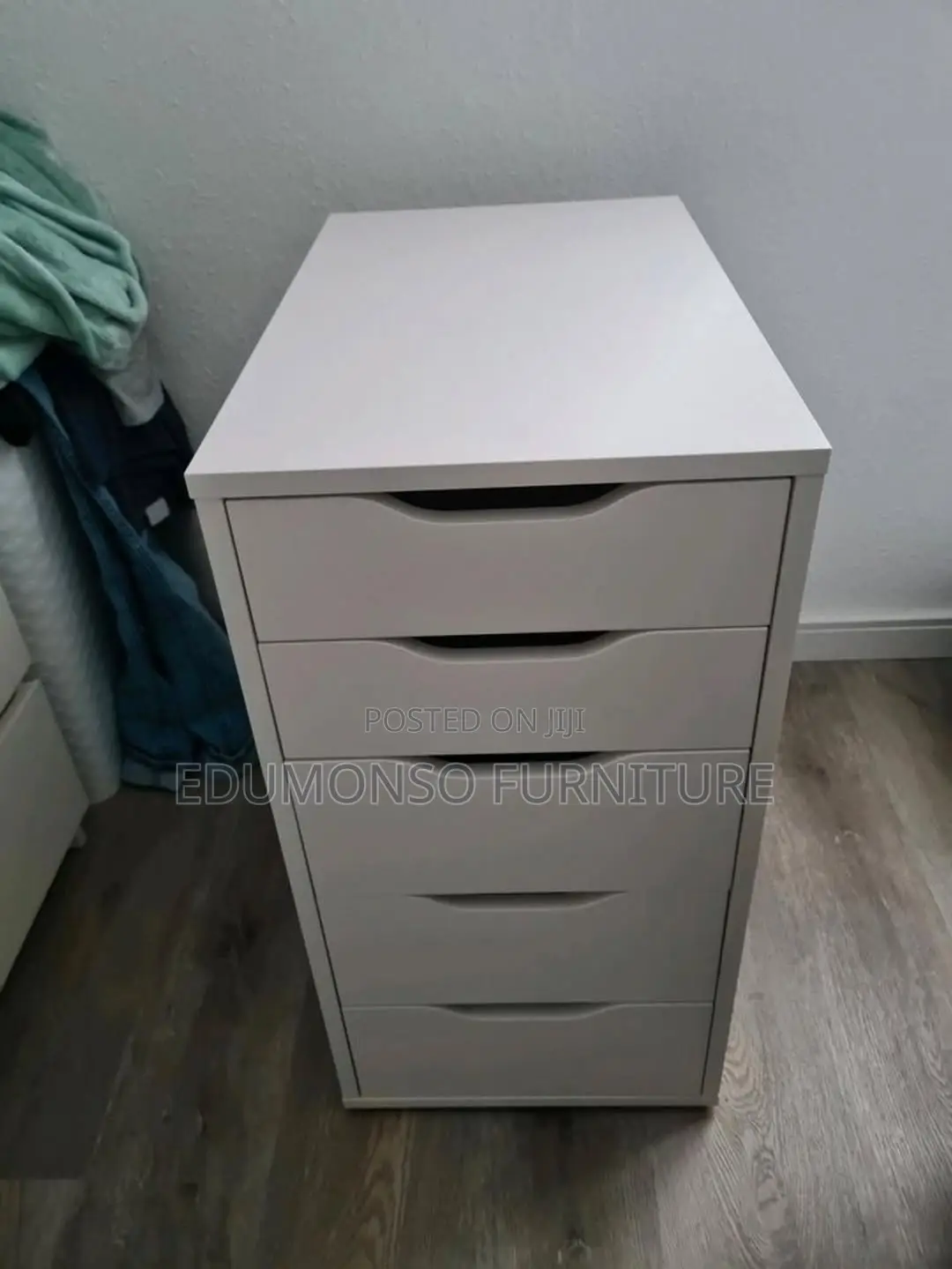 5 Drawer Locking File Cabinet Under Desk