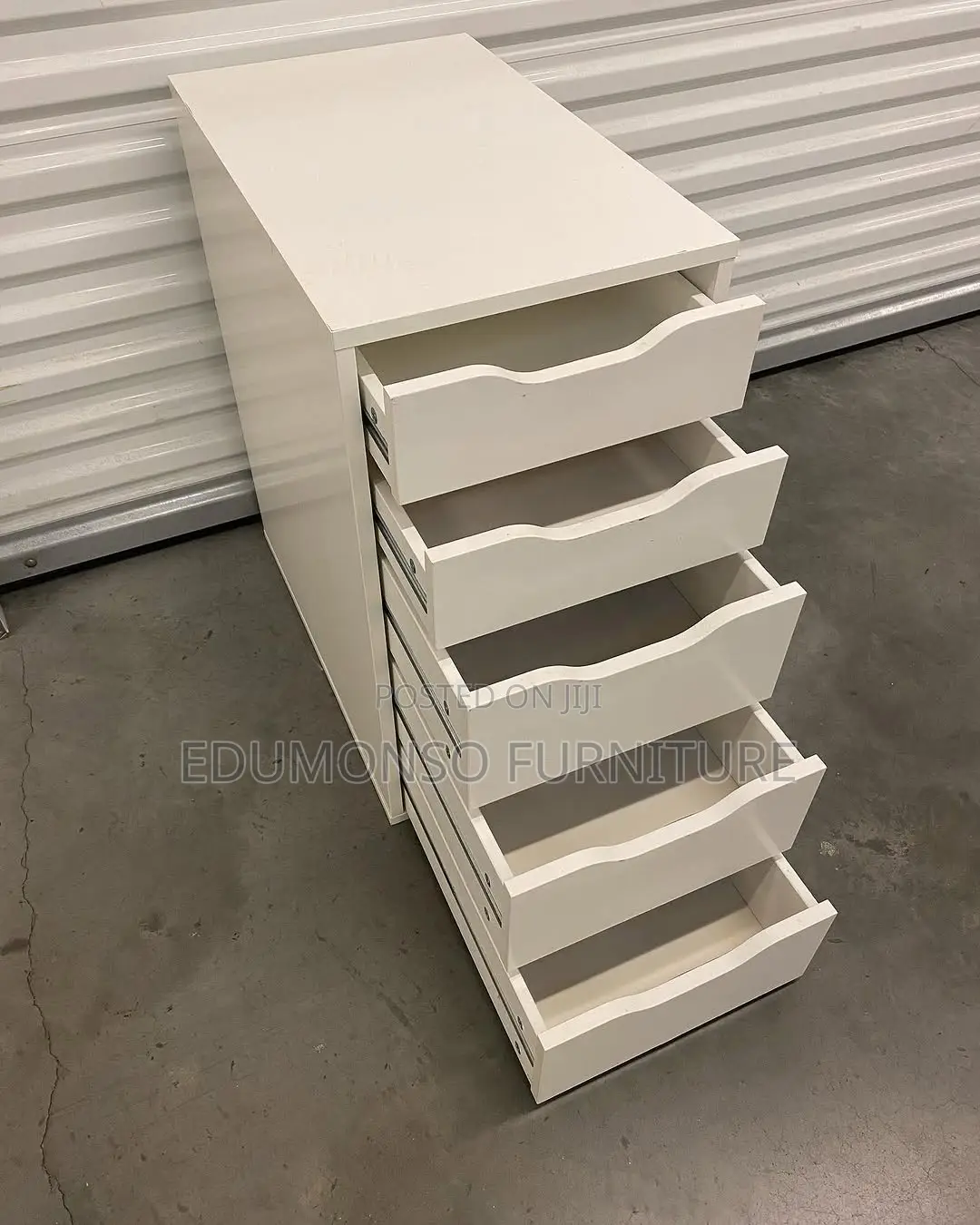5 Drawer Locking File Cabinet Under Desk
