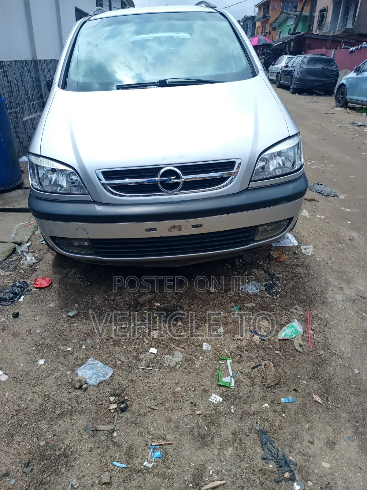 Opel Zafira 2003 Silver