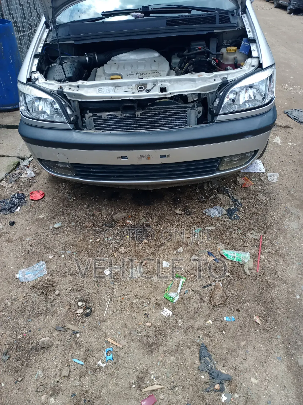 Opel Zafira 2003 Silver