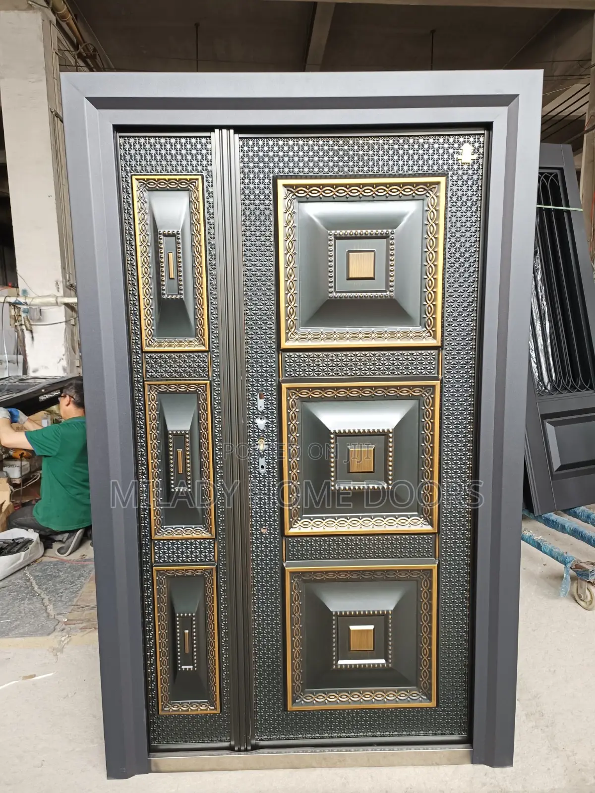 Cast Security Door 4ft by 7ft