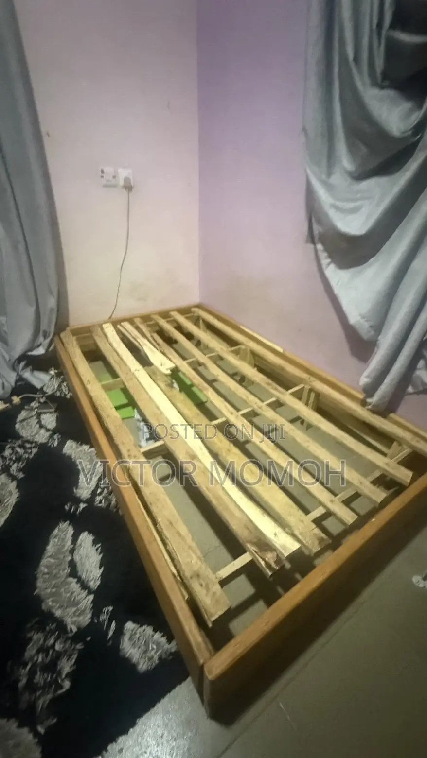 Couch and Bed Frame for Sale