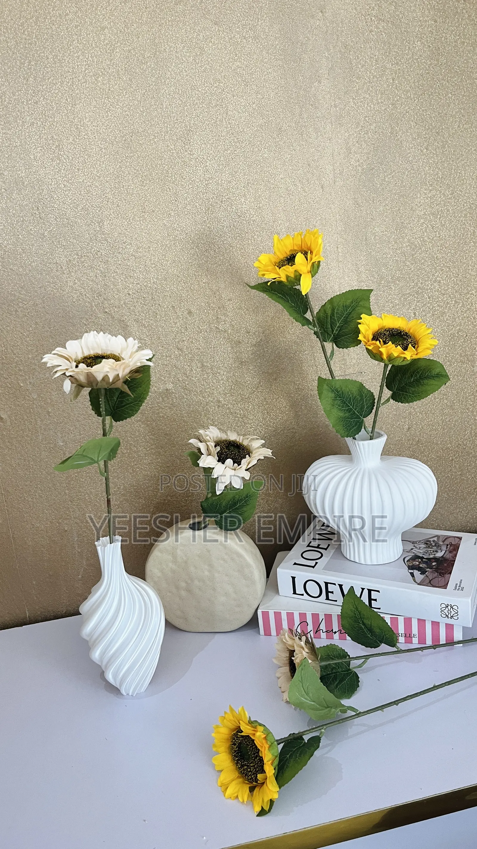 Sunflower for Table Vase