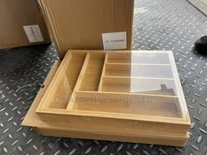 Big Expandable Wooden Cutlery Set
