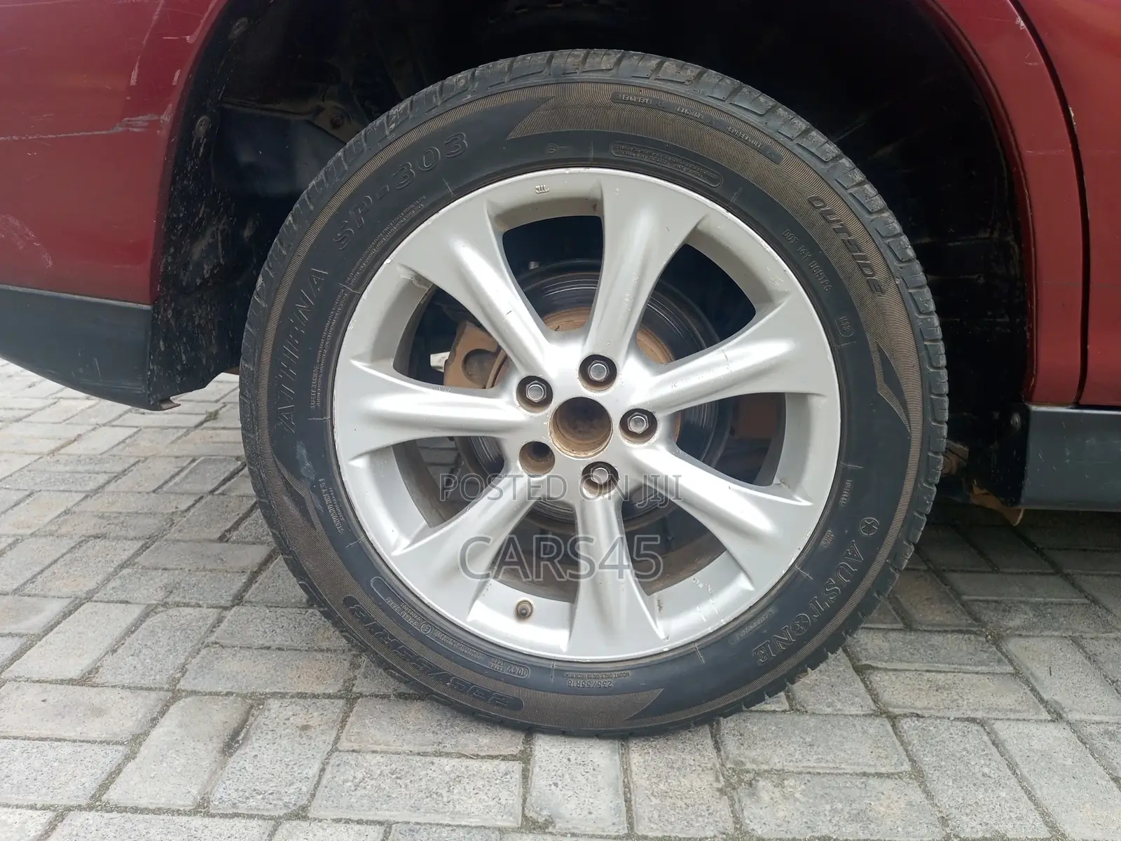 Lexus RX 2008 Red