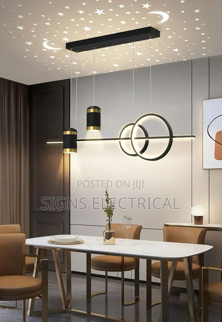 Led Nordic Starry Sky Projection Pendant Lamp