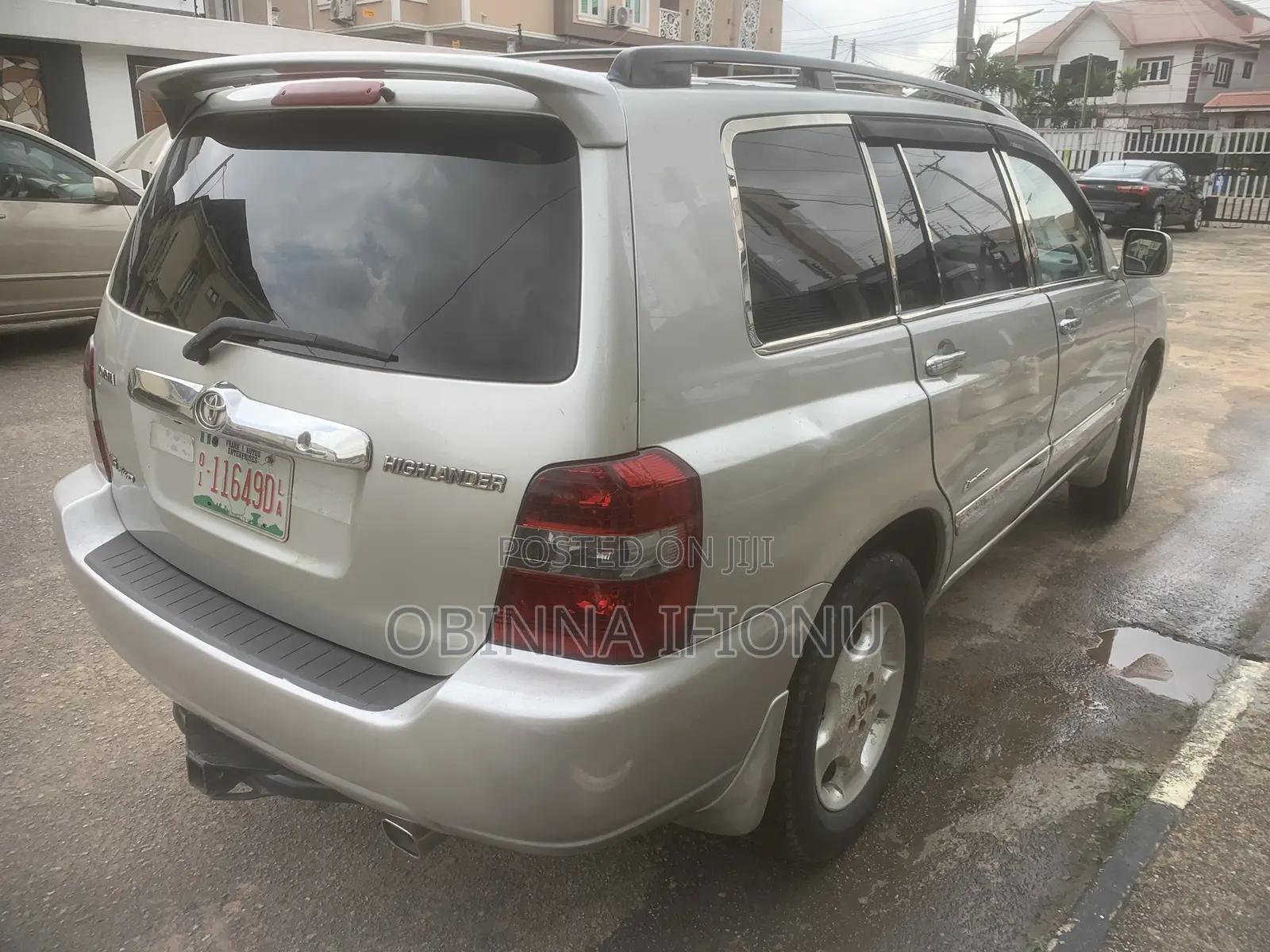 Toyota Highlander 2007 Silver
