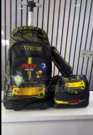 18" 3in1 Trolley School Bag