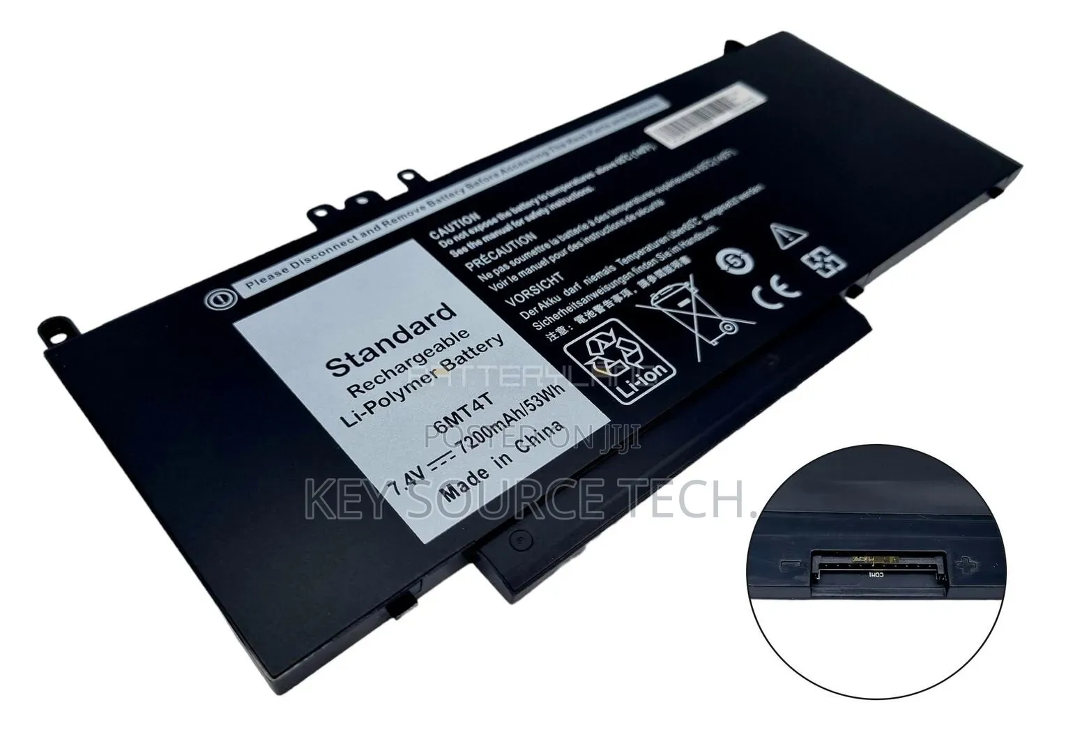 6mt4t (62wh)Battery for Dell Latitude E5270 E5470 E5570 Precision 3510