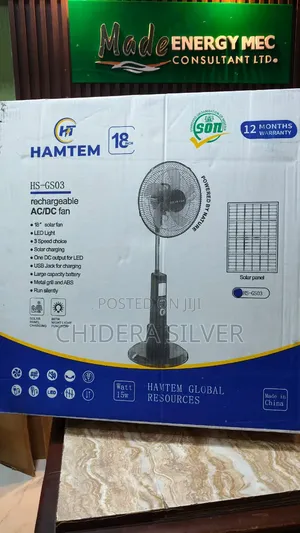 Hamtem 18 Inches Solar Generator
