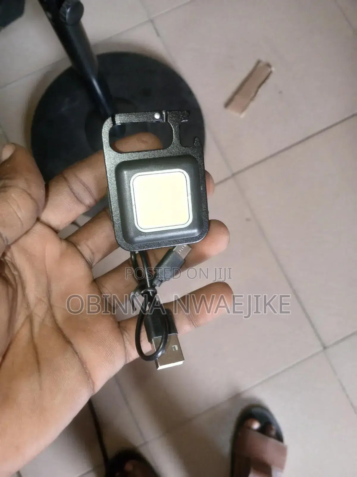 Solar Keychain Light