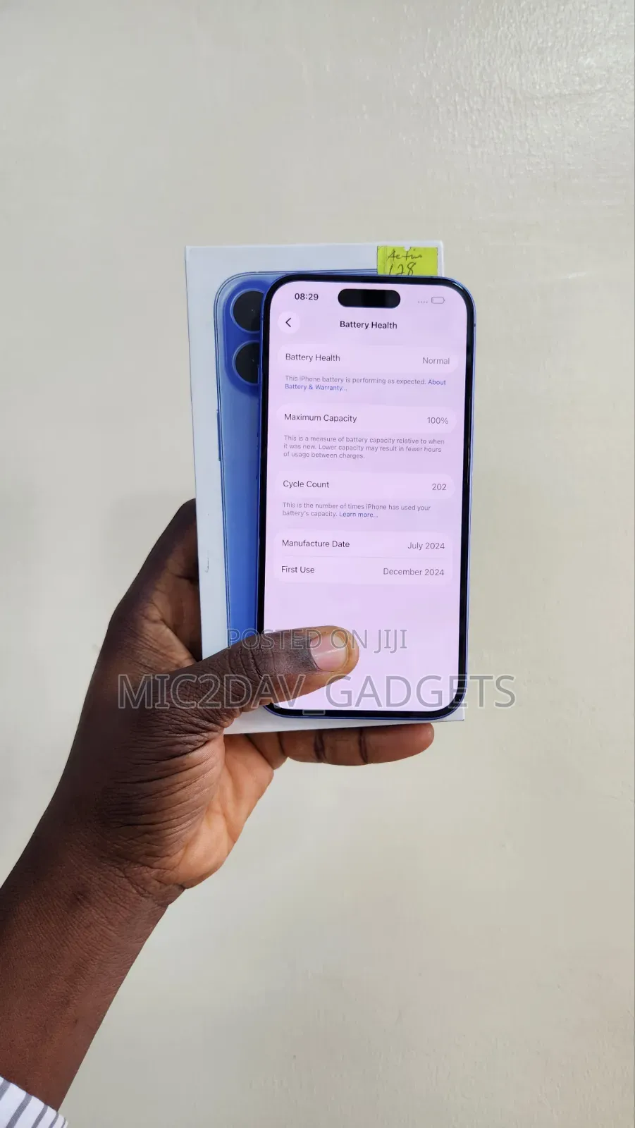 Apple iPhone 16 128 GB Blue