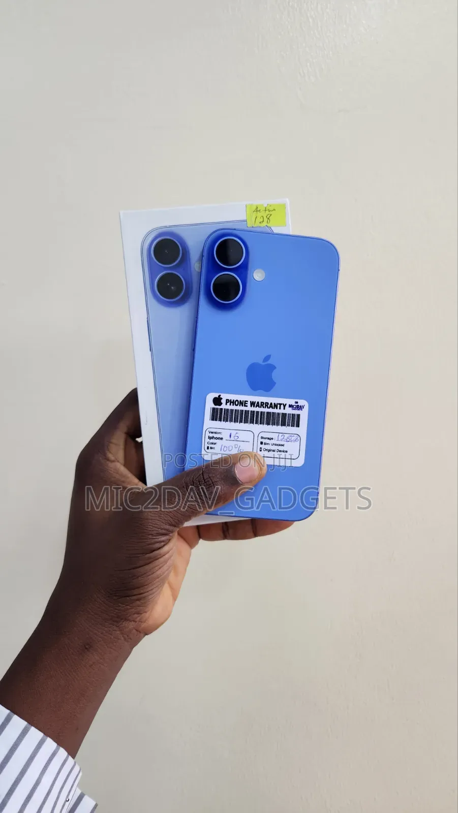 Apple iPhone 16 128 GB Blue