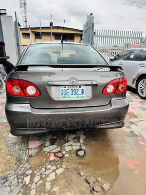 Toyota Corolla S 2005 Gray