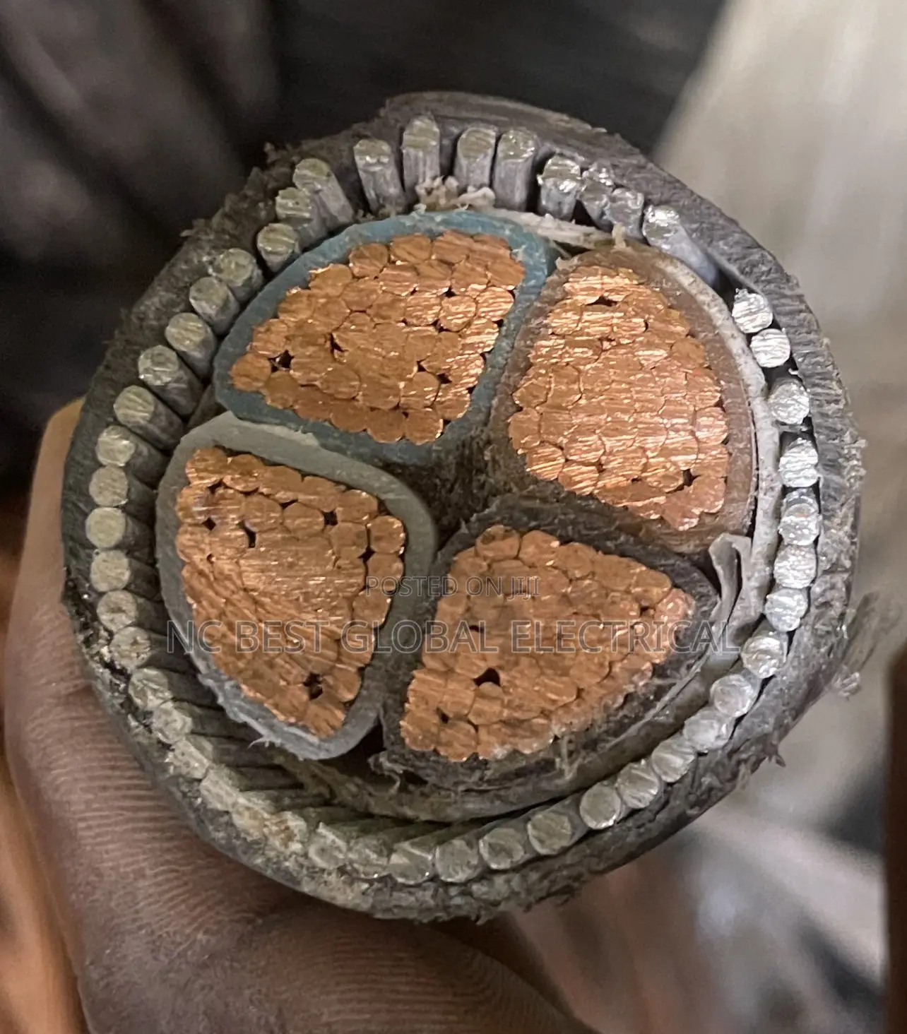 240mm 4core Armored Cable
