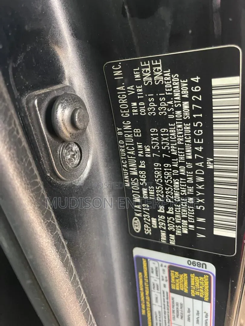 Kia Sorento 2014 Black