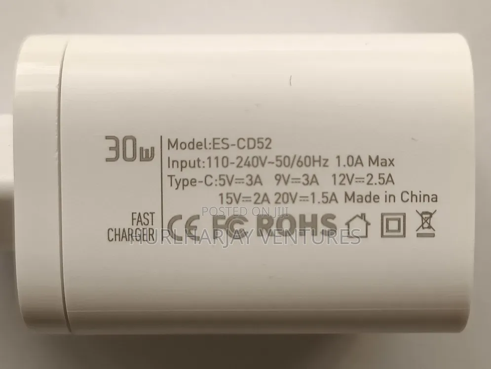 30w Charger + 60w Pd Cable