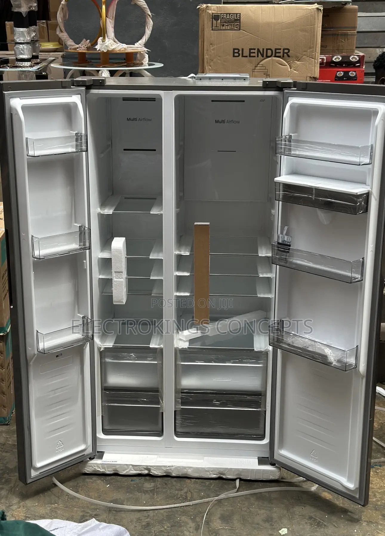Hisense Side by Side Refrigerator 541l (71ws-Rc)