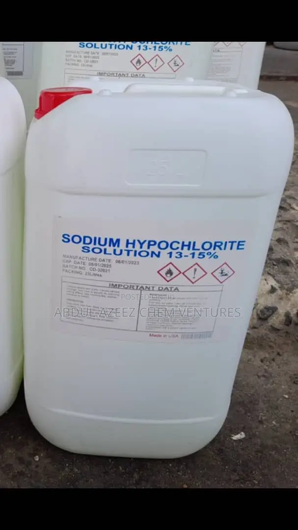 Sodium Hypochlorite 13 -15