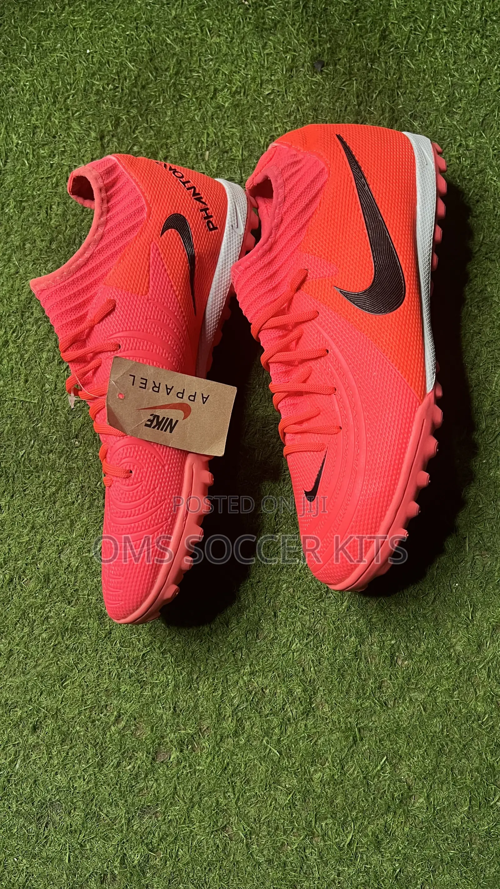 Nike Phantom Gx Astroturf Canvas Boot (Pink)(41)
