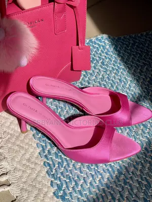 Slip on Pink Shoe 3” Heel