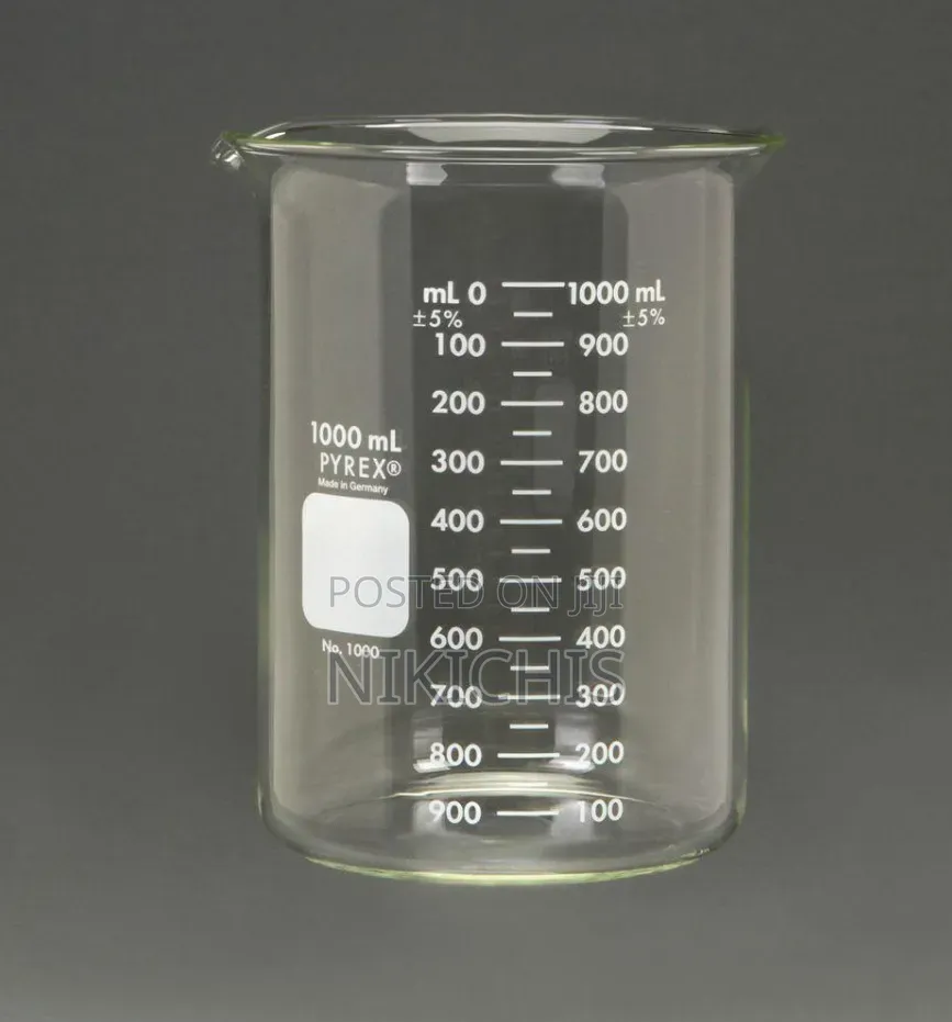Pyrex Low Form (Lf) Beaker, 1000 Ml