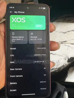 Infinix Smart 10 Plus 128 GB Pink