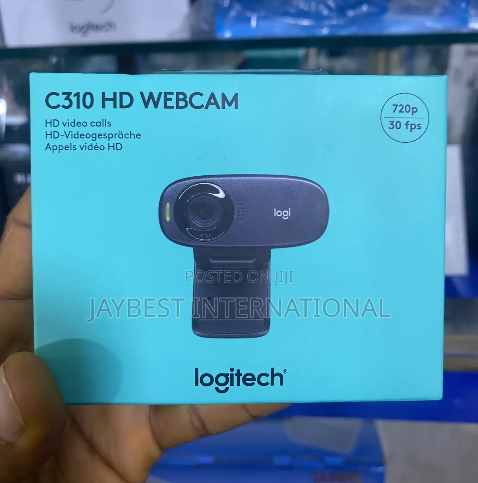 Logitech C310 Hd Webcam, 720p Video