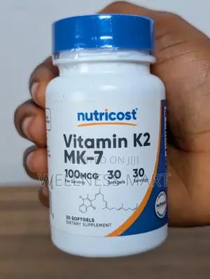 Nutricost Vitamin Mk-7 100mcg | 30 Softgels | U.S.A Original
