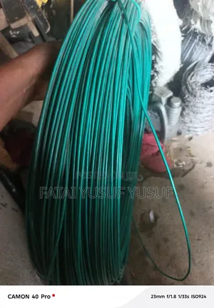 Robber Coated Stretching Wire